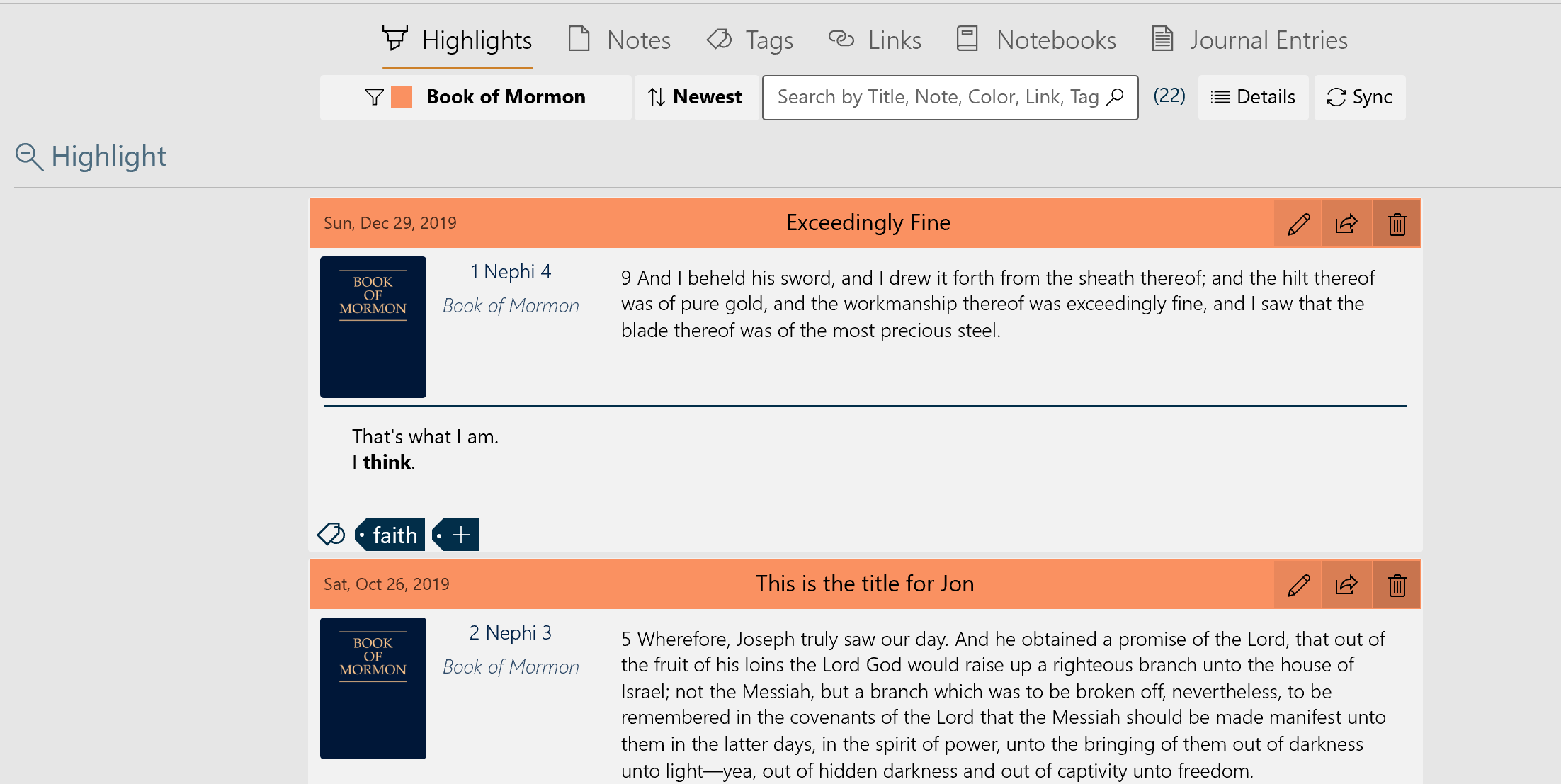 The Annotate highlight ribbon.