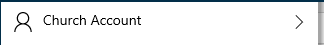 The Church Account menu option.
